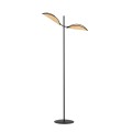Lampa podłogowa VENE LP2 BLACK/RATTAN