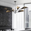 Lampa sufitowa VENE 6 BLACK/GOLD
