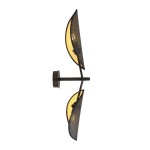 Kinkiet VENE K2 BLACK/GOLD
