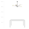 Lampa sufitowa VENE 4 WHITE/GOLD