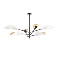 Lampa sufitowa VENE 6 WHITE/GOLD