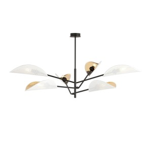 Lampa sufitowa VENE 6 WHITE/GOLD