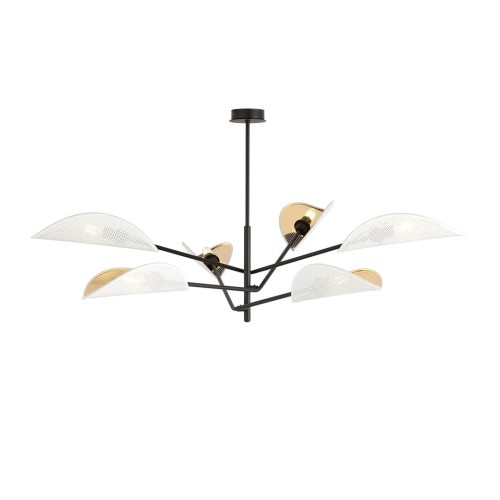 Lampa sufitowa VENE 6 WHITE/GOLD