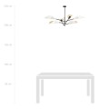 Lampa sufitowa VENE 6 WHITE/GOLD
