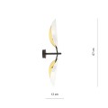 Kinkiet VENE K2 WHITE/GOLD
