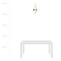 Kinkiet VENE K2 WHITE/GOLD
