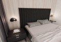Kinkiet metalowy z kloszem FORM 8 BLACK/GRAFIT