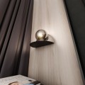 Kinkiet metalowy z kloszem FORM 8 BLACK/GRAFIT
