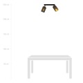 Lampa sufitowa BRONX 2 BLACK
