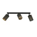 Lampa sufitowa BRONX 3 BLACK