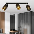 Lampa sufitowa BRONX 3 BLACK