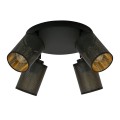 Lampa sufitowa BRONX 4 PREMIUM BLACK