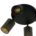 Lampa sufitowa BRONX 4 PREMIUM BLACK