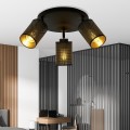 Lampa sufitowa BRONX 3 PREMIUM BLACK