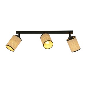 Lampa sufitowa abażur YOGA 3 BLACK
