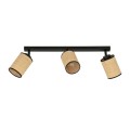 Lampa sufitowa abażur YOGA 3 BLACK