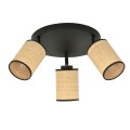 Lampa sufitowa abażur YOGA 3 PREMIUM BLACK