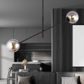 Lampa sufitowa LINEAR 2 BLACK/GRAFIT