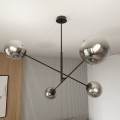 Lampa sufitowa LINEAR 4 BLACK/GRAFIT
