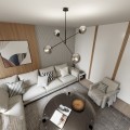 Lampa sufitowa LINEAR 4 BLACK/GRAFIT