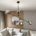 Lampa sufitowa LINEAR 4 BLACK/GRAFIT