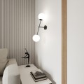 Kinkiet LINEAR K2 BLACK/OPAL