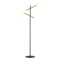 Lampa podłogowa LINEAR LP2 BLACK/OPAL