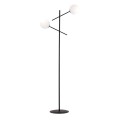 Lampa podłogowa LINEAR LP2 BLACK/OPAL