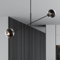 Lampa sufitowa LINEAR 2 BLACK/STRIPE