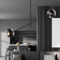 Lampa sufitowa LINEAR 2 BLACK/STRIPE