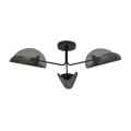 Lampa sufitowa GOMEZ 3 BLACK