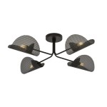 Lampa sufitowa GOMEZ 4 BLACK