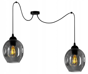 Lampa Nowoczesna Wisząca Szklana #588 