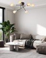 Lampa sufitowa VEKEN 6B SILVER