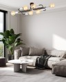 Lampa sufitowa VEKEN 6A SILVER