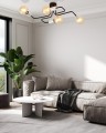 Lampa sufitowa VEKEN 4 SILVER