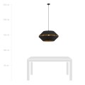 Lampa wisząca PIANO 1 BLACK/GOLD