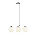 Lampa wisząca PIANO 3 WHITE/GOLD