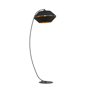 Lampa podłogowa PIANO LP BLACK/GOLD