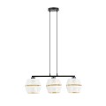 Lampa wisząca MALIA 3 WHITE/GOLD