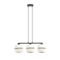 Lampa wisząca MALIA 3 WHITE/GOLD