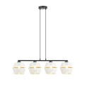 Lampa wisząca MALIA 4 WHITE/GOLD