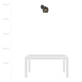 Kinkiet MALIA K1 BLACK/GOLD