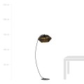 Lampa podłogowa MALIA LP BLACK/GOLD