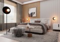 Lampa podłogowa OSLO LP BLACK/OPAL