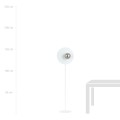 Lampa podłogowa OSLO LP WHITE/GRAFIT