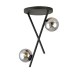 Lampa sufitowa RIVER 2 BLACK/GRAFIT