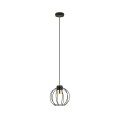 Lampa wisząca AJAX 1 BLACK/GOLD
