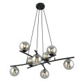 Lampa wisząca ESSA 8 BLACK/GRAFIT