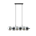 Lampa wisząca RORY 6 BLACK/GRAFIT